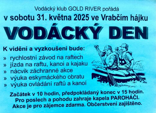 DĚTSKÝ VODÁCKÝ DEN 2025