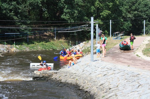 Dětská Voda 2015 (kanál České Budějovice, Vltava)