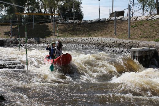 Dětská Voda 2015 (kanál České Budějovice, Vltava)