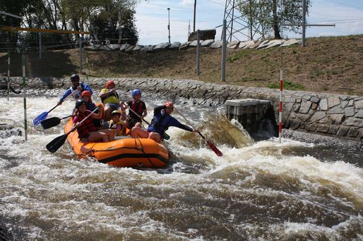 Dětská Voda 2015 (kanál České Budějovice, Vltava)