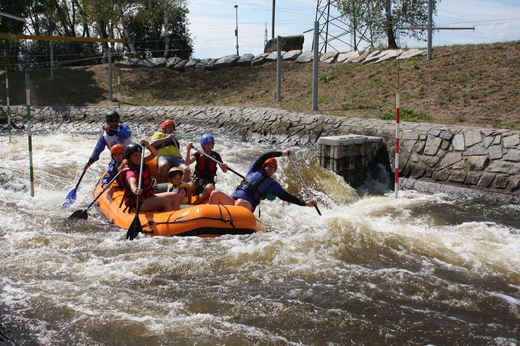 Dětská Voda 2015 (kanál České Budějovice, Vltava)