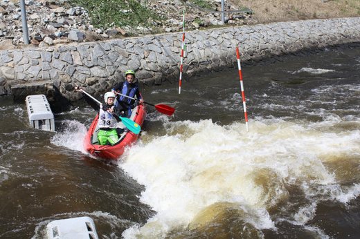 Dětská Voda 2015 (kanál České Budějovice, Vltava)