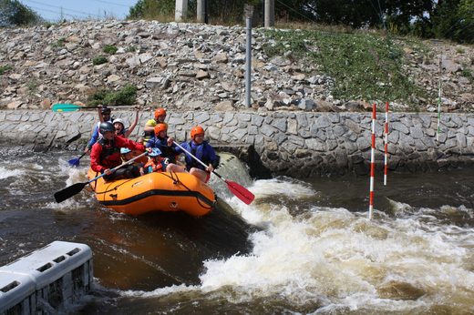 Dětská Voda 2015 (kanál České Budějovice, Vltava)