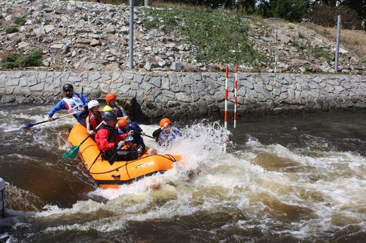 Dětská Voda 2015 (kanál České Budějovice, Vltava)