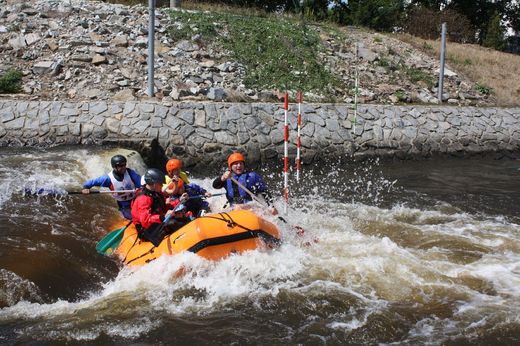 Dětská Voda 2015 (kanál České Budějovice, Vltava)