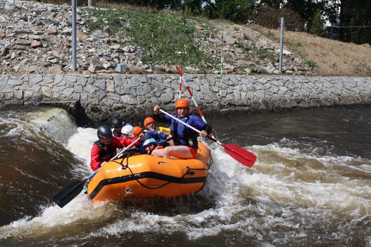 Dětská Voda 2015 (kanál České Budějovice, Vltava)