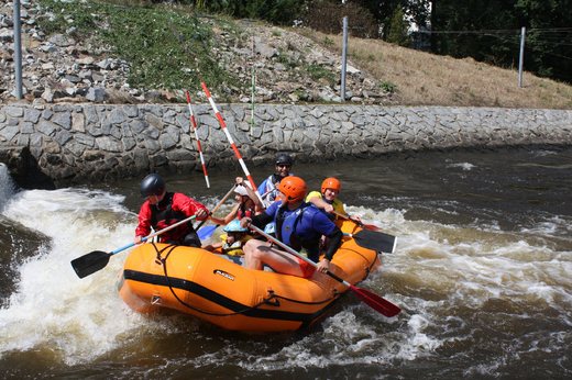 Dětská Voda 2015 (kanál České Budějovice, Vltava)