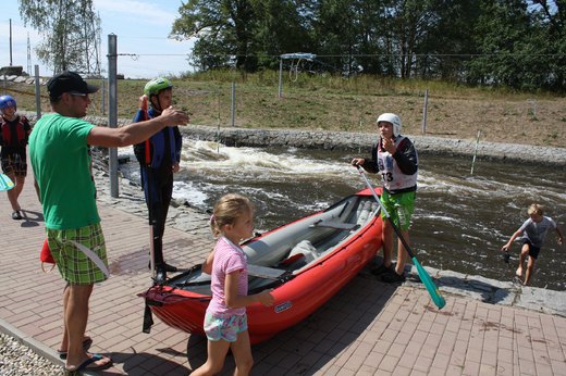 Dětská Voda 2015 (kanál České Budějovice, Vltava)