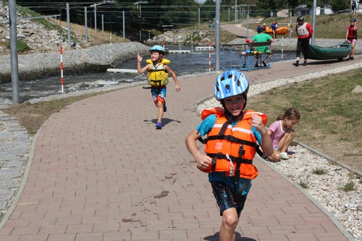 Dětská Voda 2015 (kanál České Budějovice, Vltava)