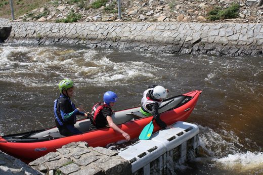 Dětská Voda 2015 (kanál České Budějovice, Vltava)