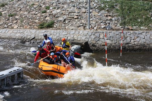 Dětská Voda 2015 (kanál České Budějovice, Vltava)